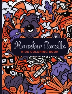 Bertrand.pt - Doodle Monsters Kids Coloring Book