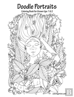 Bertrand.pt - Doodle Portraits Coloring Book For Grown