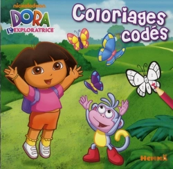 Bertrand.pt - Dora L'Exploratrice - Coloriage Code (Prov)
