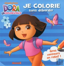 Bertrand.pt - Dora L#Exploratrice Je Colorie Sans Deborder (Visuel Y) (Prov)