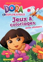 Dora L'Exploratrice Jeux Et Coloriages (Papillon)