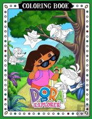 Dora The Explorer Coloring Book