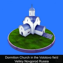 Bertrand.pt - Dormition Church In The Volotovo Field Velikiy Novgorod Russia