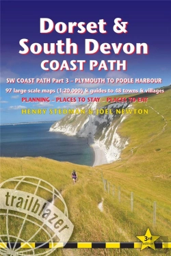 Bertrand.pt - Dorset And South Devon Coast Path - Guide And Maps To 48 Towns And Villages With Large-Scale Walking Maps (1:20 000)