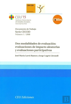 Bertrand.pt - Dos Modalidades De Evaluación: Evaluaciones De Impacto Aleatorias Y Evaluaciones Participativas