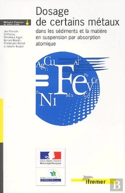 Bertrand.pt - Dosage De Certains Metaux Dans Les Sediments Et La Matiere En Suspension Par Absorption Atomique
