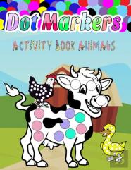 Dot Markers Activity Book Animals