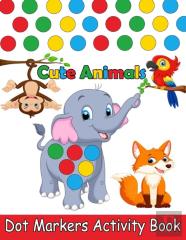 Dot Markers Activity Book Animals