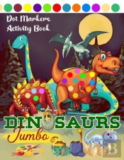 Dot Markers Activity Book Dinosaurs Jumbo
