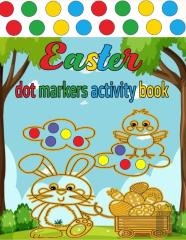 Dot Markers Activity Book Easter
