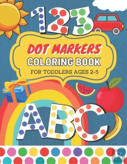 Bertrand.pt - Dot Markers Coloring Book For Toddlers Ages 2-5