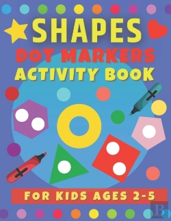 Bertrand.pt - Dot Markers Shapes Activity Book For Kids Ages 2-5