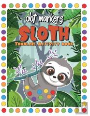 Dot Markers Sloth Toddler Activity Book