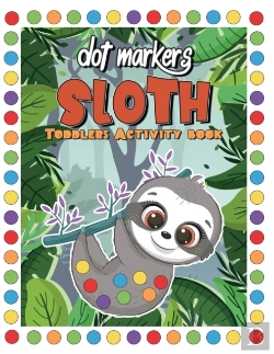 Bertrand.pt - Dot Markers Sloth Toddler Activity Book