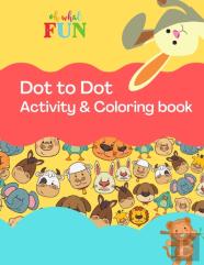 Dot To Dot Activity & Coloring Book