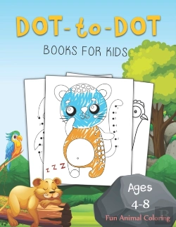 Bertrand.pt - Dot To Dot Books For Kids Ages 4-8 Fun Animal Coloring