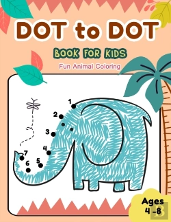 Bertrand.pt - Dot To Dot Books For Kids Ages 4-8 Fun Animal Coloring