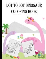 Dot To Dot Dinosaur Coloring Book