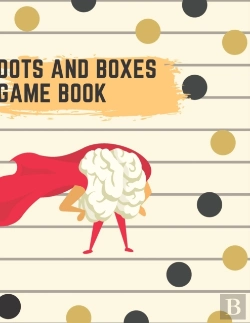 Bertrand.pt - Dots And Boxes Game Book, Activity Book For Kids And Adults