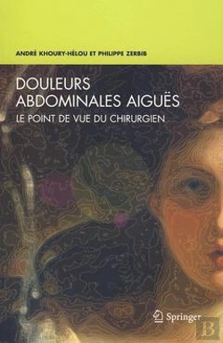 Bertrand.pt - Douleurs Abdominales Aiguës ; Le Point De Vue Du Chirurgien