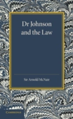 Bertrand.pt - Dr Johnson And The Law
