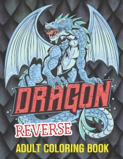 Bertrand.pt - Dragon Reverse Adult Coloring Book