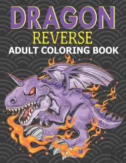 Bertrand.pt - Dragon Reverse Adult Coloring Book