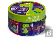 Dragones Del Bosque Cajas Redondas Con P