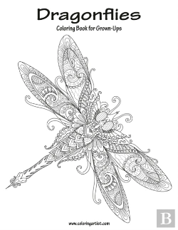 Bertrand.pt - Dragonflies Coloring Book For Grown-Ups