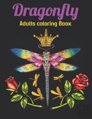 Dragonfly Adults Coloring Book