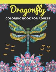 Dragonfly Coloring Book For Adults