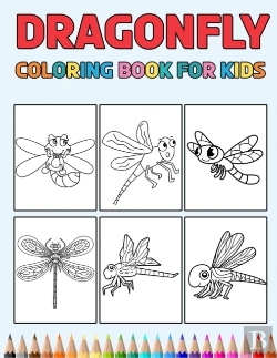 Bertrand.pt - Dragonfly Coloring Book For Kids