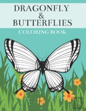 Dragonfly & Butterflies Coloring Book