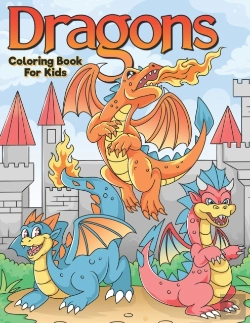 Bertrand.pt - Dragons Coloring Book For Kids