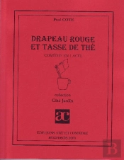 Drapeau Rouge Et Tasse De Thé