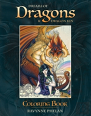 Dreams Of Dragons & Dragon Kin Coloring Book