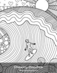 Dreamy Doodles Coloring Book For Grown-Ups 3 & 4