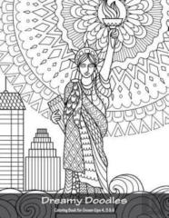 Dreamy Doodles Coloring Book For Grown-Ups 4, 5 & 6