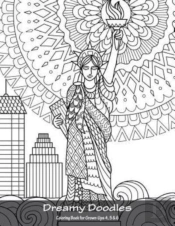 Dreamy Doodles Coloring Book For Grown-Ups 4, 5 & 6