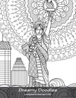 Bertrand.pt - Dreamy Doodles Coloring Book For Grown-Ups 4, 5 & 6