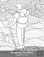 Dreamy Doodles Coloring Book For Grown-Ups 7