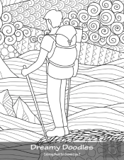 Dreamy Doodles Coloring Book For Grown-Ups 7
