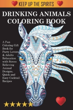 Bertrand.pt - Drinking Animals Coloring Book: A Fun Co