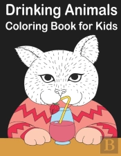Drinking Animals Coloring Book For Kids