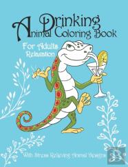 Drinking Animals Coloring Book