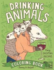 Drinking Animals Coloring Book