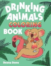 Drinking Animals Coloring Book