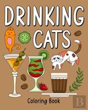 Drinking Cats Coloring Book