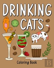 Drinking Cats Coloring Book