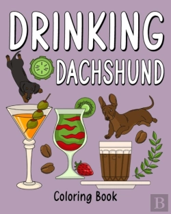 Bertrand.pt - Drinking Dachshund Coloring Book